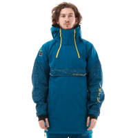 Dragonfly Куртка-анорак сноубордическая Uktus Man Dark Ocean - Yellow в Кемерове
