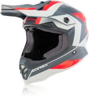 Acerbis Шлем детский Impact Steel Junior Red/Grey в Кемерове