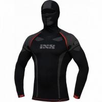 IXS Термобелье Underwear Shirt 365 Hood Черный/Серый в Кемерове
