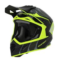 Acerbis Шлем кроссовый X-Track 22-06 Black/Fluo-Yellow в Кемерове