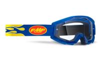 100% Очки FMF Powercore Goggle Flame Navy/Clear Lens в Кемерове