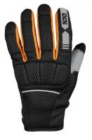 IXS Перчатки Urban Gloves Samur-Air 1.0 Черный/Серый/Оранжевый в Кемерове
