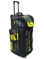 Grom Сумка для экипировки с колесами MX1 Gearbag Fragments Neongrey в Кемерове
