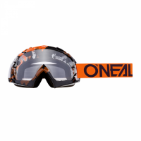 Oneal Маска B-10 Pixel Orange/White Clear в Кемерове
