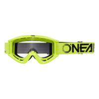 Oneal Маска кроссовая B-Zero V.22 желтая оправа, прозрачная линза в Кемерове
