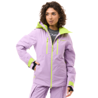 Dragonfly Куртка горнолыжная утепленная Gravity Woman 2025 Purple-Lime в Кемерове