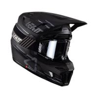 Leatt Мотошлем кроссовый Moto 9.5 Carbon Helmet Kit V26 Black в Кемерове