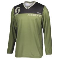 Scott Джерси 350 Kids Dirt green tan в Кемерове