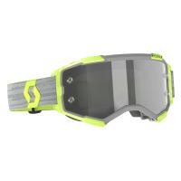 Scott Очки кроссовые Fury LS grey/yellow light sensitive grey works в Кемерове