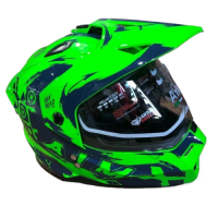 AiM Шлем детский JK802Y Green/Blue в Кемерове