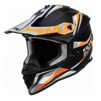 IXS шлем кроссовый 362 2.2 Черно-серый-оранжевый в Кемерове