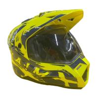 AiM Шлем детский JK802Y Yellow/Blue в Кемерове