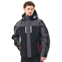 Dragonfly Куртка мембранная Quad Pro Man 2025 Black - Grey в Кемерове