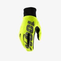 100% Мотоперчатки текстильные Hydromatic Waterproof Glove Neon Yellow в Кемерове