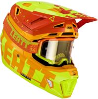 Leatt Шлем кроссовый Kit Moto 7.5 V23 Citrus в Кемерове
