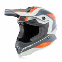 Acerbis Шлем детский Impact Steel Junior Orange/Grey в Кемерове