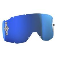 Scott Линзы Hustle MX SGL WKS/OTG electric blue chrome в Кемерове