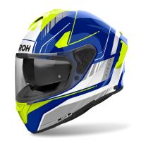 Airoh Мотошлем Spark 2 Chrono Blue/Yellow Gloss в Кемерове