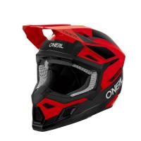 Oneal Шлем кроссовый детский 3Series Youth Race V24 красный/ черный в Кемерове