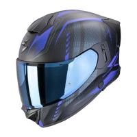 Scorpion Exo Мотошлем Exo-530 Air Theras Черный Матовый/Синий в Кемерове