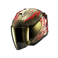 Shark Шлем Skwal I3 Jet Venum Black/Red/Gold в Кемерове