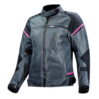 LS2 Мотокуртка женская Riva Lady черно-темно-серо-розовый в Кемерове