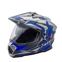 AIM Шлем кросс/эндуро JK802S Blue/Grey/Black в Кемерове