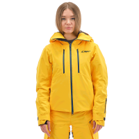 Dragonfly Куртка утепленная Gravity Premium Woman Yellow-Dark Ocean в Кемерове