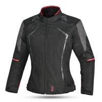 Dimox Мотокуртка текстиль Horizon Women Black/Red в Кемерове
