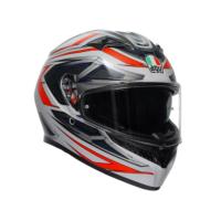 AGV Шлем K3 22.06 Space Matt White/Red Fluo в Кемерове