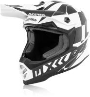 Acerbis Шлем детский Impact Steel kid White/Black в Кемерове
