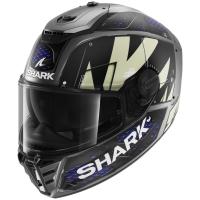 Shark Шлем Spartan RS Stingrey Mat Antracite/Antracite/Blue в Кемерове