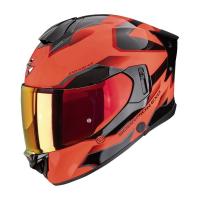 Scorpion Exo Мотошлем Exo-530 Air Clip Красный/Черный в Кемерове