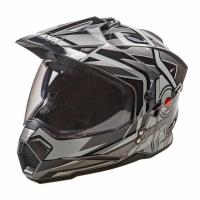 AIM Шлем кросс/эндуро JK802S Black/Grey/White в Кемерове