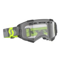 Scott Очки Fury Enduro light grey/neon yellow/clear в Кемерове
