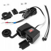 Extreme Style Розетка USB 2 порта на руль, 5 V, 3.1 A MUS04-L в Кемерове