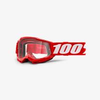 100% Очки подростковые Accuri 2 Youth Gggle Red Clear Lens в Кемерове