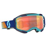 Scott Очки Fury royal blue/orange orange chrome works в Кемерове