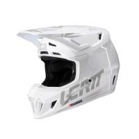 Leatt Шлем кроссовый Helmet Kit Moto 7.5 V25 White в Кемерове