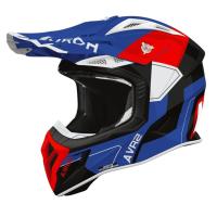 Airoh Шлем Aviator Ace 2 Shield Blue-Red Gloss в Кемерове