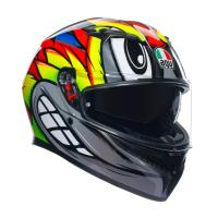 AGV Шлем K3 Birdy 2.0 Grey/Yellow/Red в Кемерове