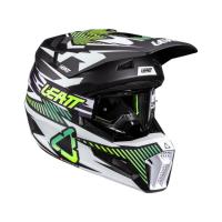Leatt Шлем кроссовый 3.5 V26 Storm Teal + очки Vizion 3.5 в Кемерове