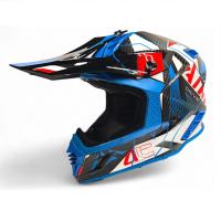AiM Шлем RH855 Carbon Razor Blue/Red в Кемерове