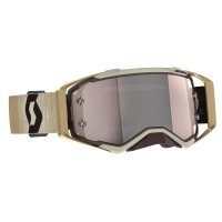 Scott Очки кроссовые Prospect beige/brown/silver chrome works в Кемерове