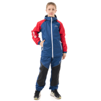 Dragonfly Комплект дождевой (куртка брюки) Active Teenager Blue - Red (мембрана) в Кемерове