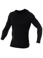 Brubeck Футболка мужская дл.рукав Comfort Wool Черный в Кемерове