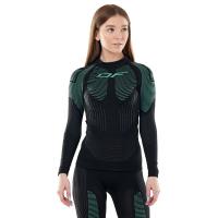 Dragonfly Термофутболка DF 3DThermo Green с длинным рукавом Woman в Кемерове