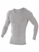 Brubeck Футболка мужская дл.рукав Comfort Wool Серый в Кемерове