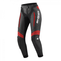 Shima Мотоштаны Кожаные женские Miura 2.0 Black/Red в Кемерове