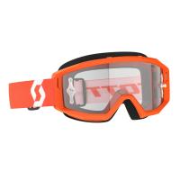 Scott Очки кроссовые Primal clear orange/white clear works в Кемерове
